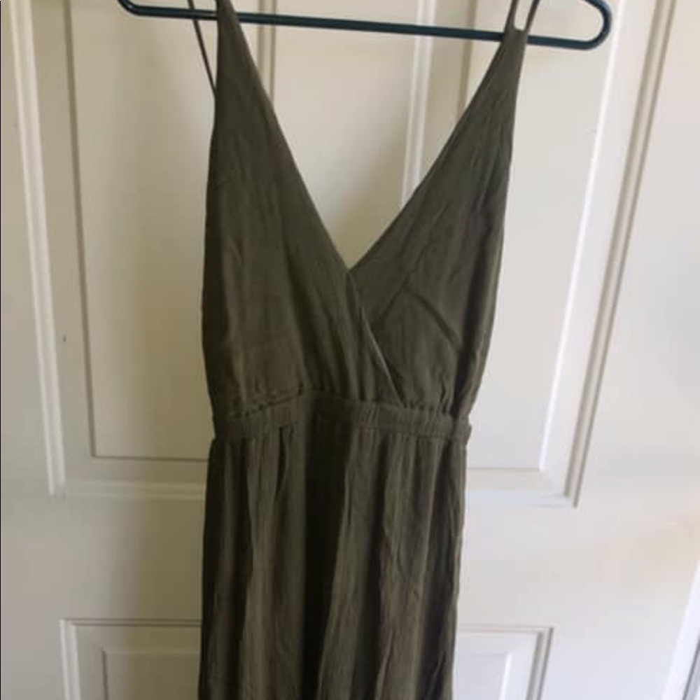 Lulus olive green maxi